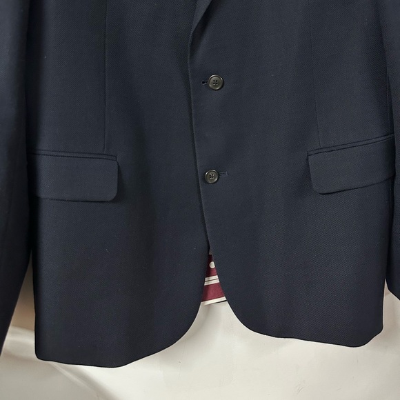 Bonobos Blazer Mens 42R Navy Marzotto Wool/Cashmere Limited Edition Business - Picture 3 of 12